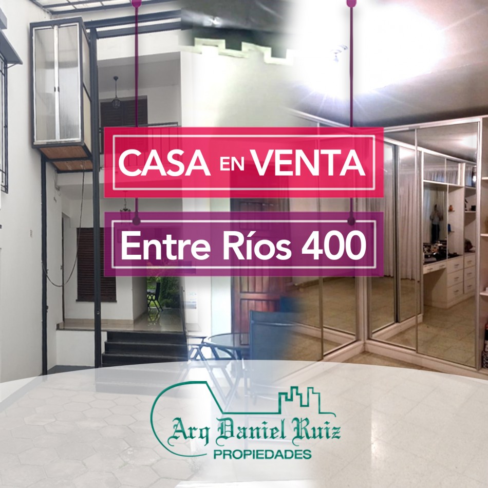 Casa Duplex en Entre Rios 400