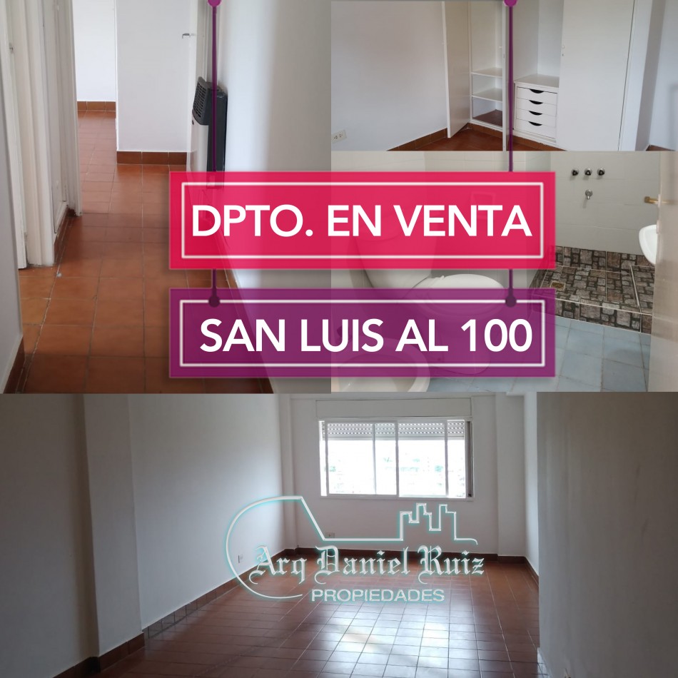 Hermoso Departamento en Venta. San Luis al 100.