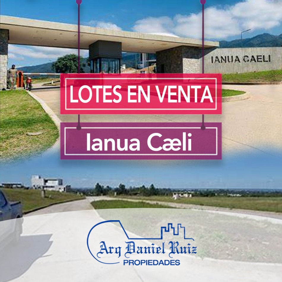 Lotes en venta en Ianua Cæli (Yerba Buena)