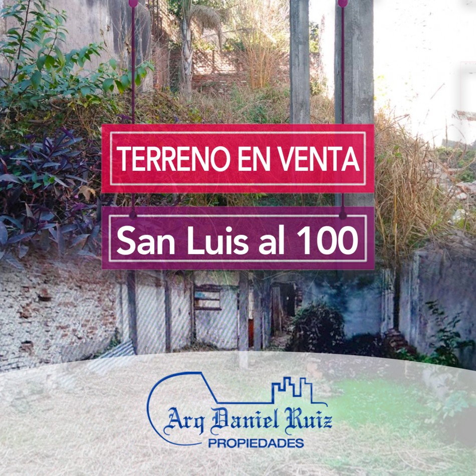 Terreno en Venta en San Luis al 100