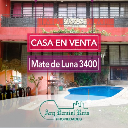 Increible Casa en Venta. Mate de Luna al 3400