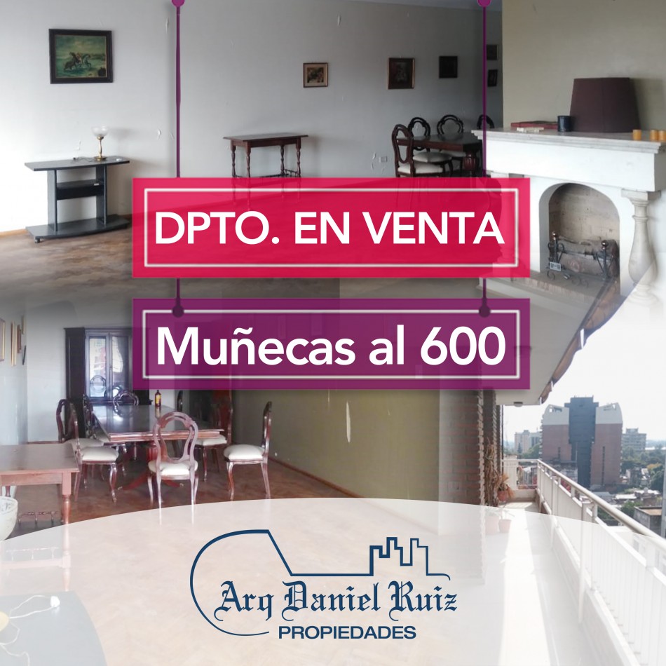 Espectacular Dpto. en Venta en Muñecas al 600