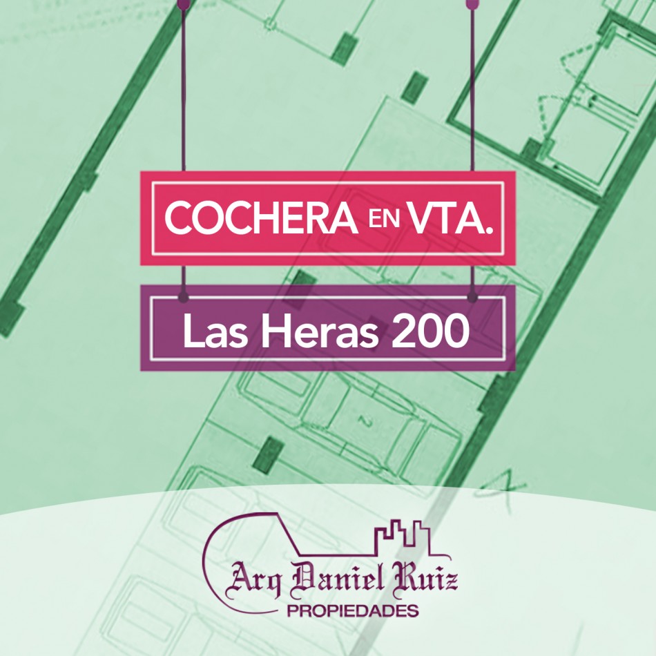 Cochera en Venta en Las Heras 200