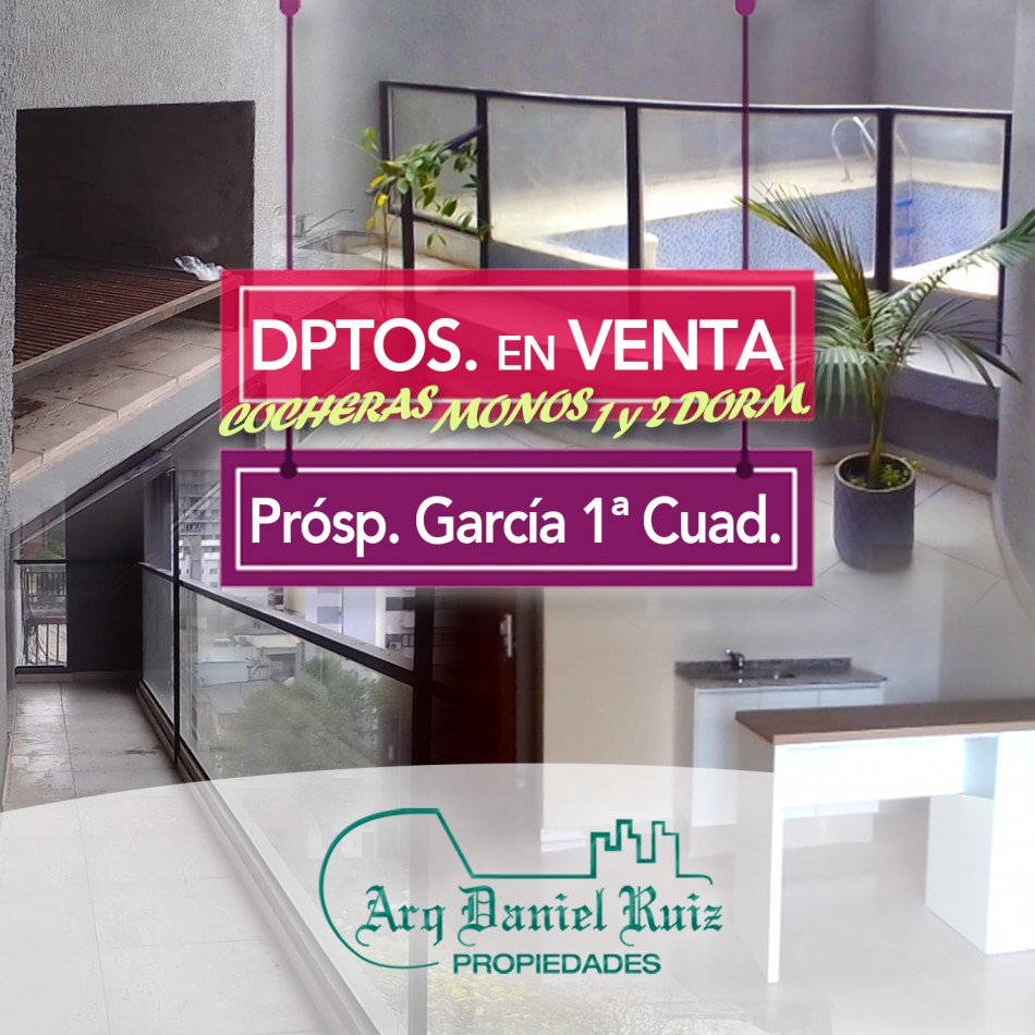 En Venta Dptos. a estrenar en Pje. Prospero Garcia 1a cuadra