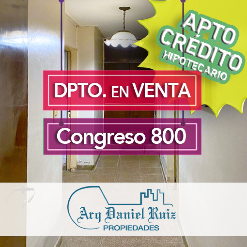 Departamento en Venta en Congreso al 800