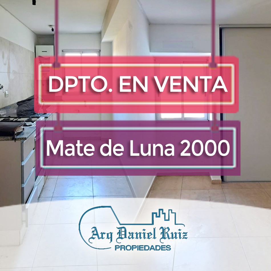 Dpto. en Venta en Mate de Luna 2000