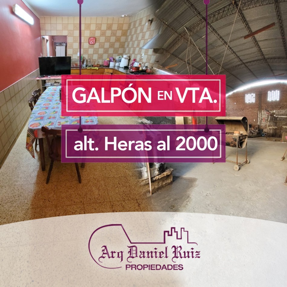 Galpon/Vivienda en Venta en Pje. Kennedy 300