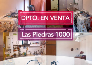 AMPLIO DEPARTAMENTO EN VENTA en PIEDRAS AL 1000.