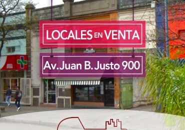 3 Locales en Juan B. Justo 900