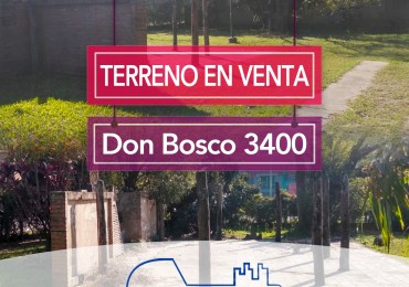 Terreno en Venta en Don Bosco y Coronel Olazabal