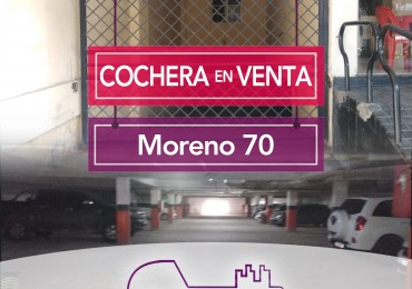 Cochera en Venta en Moreno 70