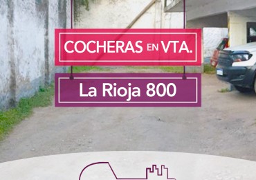 Cocheras en venta en La Rioja 800