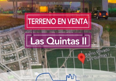 Venta de Terreno en B° Las Quintas II