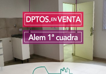 Dptos. en Venta en. Alem 1a Cuadra