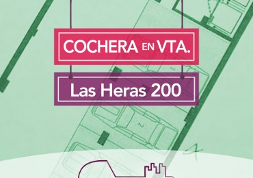 Cochera en Venta en Las Heras 200