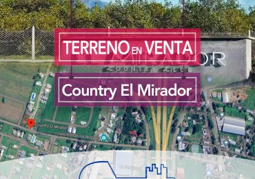 Terreno en venta en Country El Mirador