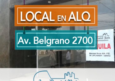 Local en Alquiler en Belgrano 2700