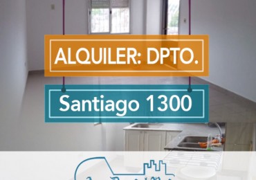 Dpto. en Alquiler en Santiago 1300 