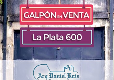 Galpon en Venta en La Plata 600