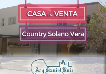 Hermosa casa en Venta en Country Solano Vera