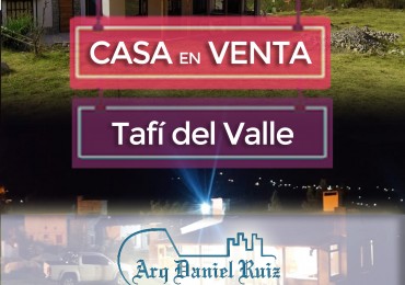 Hermosa Casa en Venta en Tafi del Valle